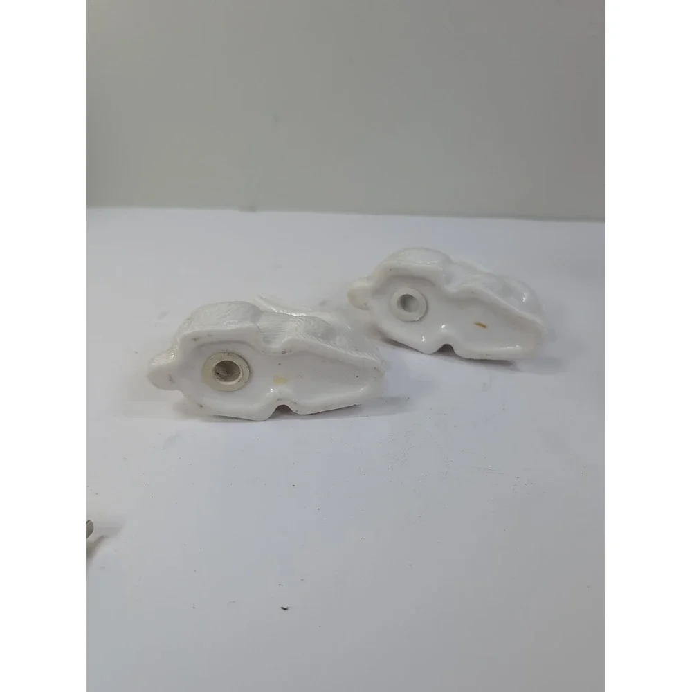 Vintage‎ White Easter Bunny Salt and Pepper Shaker Set